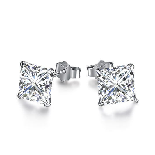 [Nova Jewelry]Ornate Square Shape Earrings