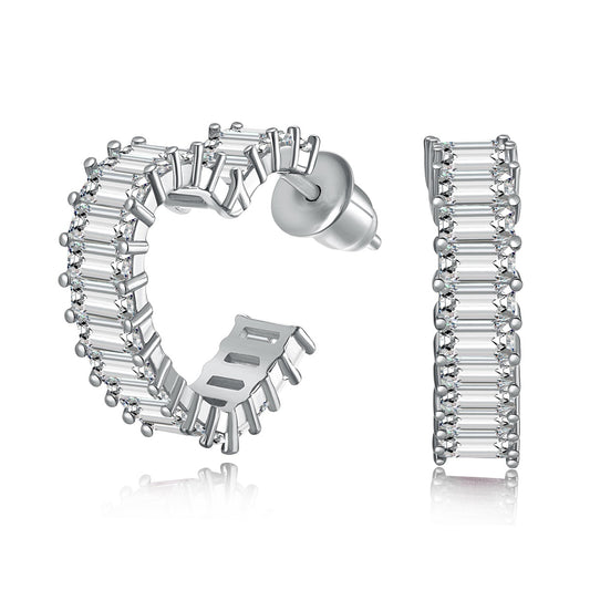 [Nova Jewelry]Radiant Heart Cutout Earrings