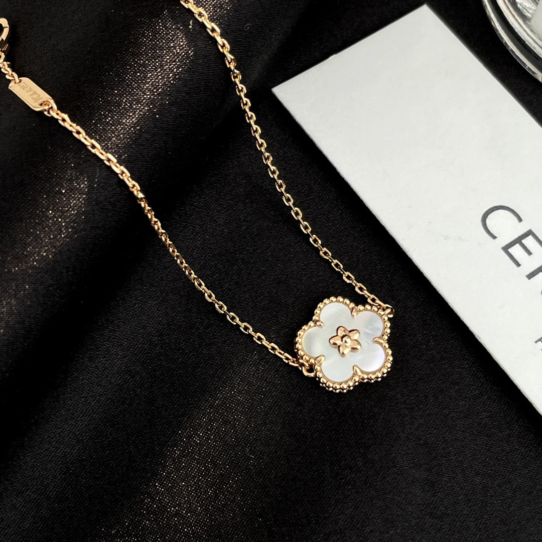 [BLUE TEARS]LUCKY SPRING ROSE GOLD MOP BRACELET