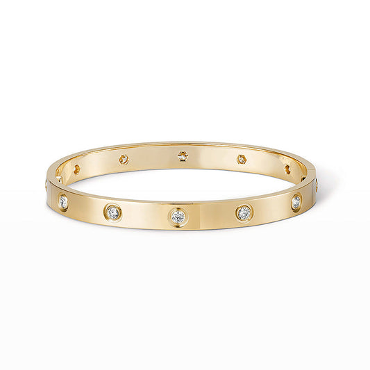 [BLUE TEARS]LOVE BRACELET 6.1MM 10 DIAMONDS