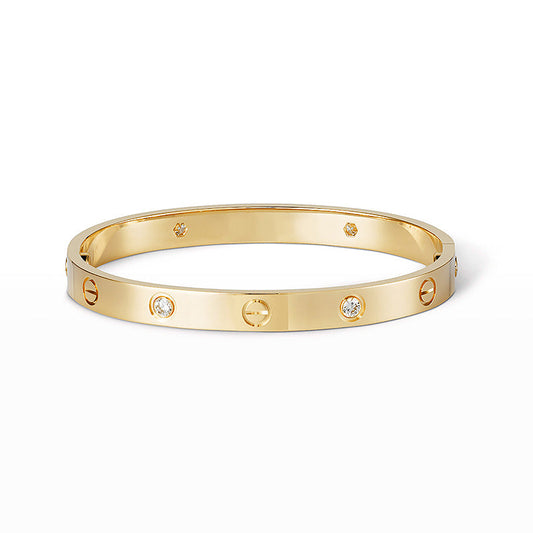 [BLUE TEARS]LOVE BRACELET 6.1MM 4 DIAMONDS