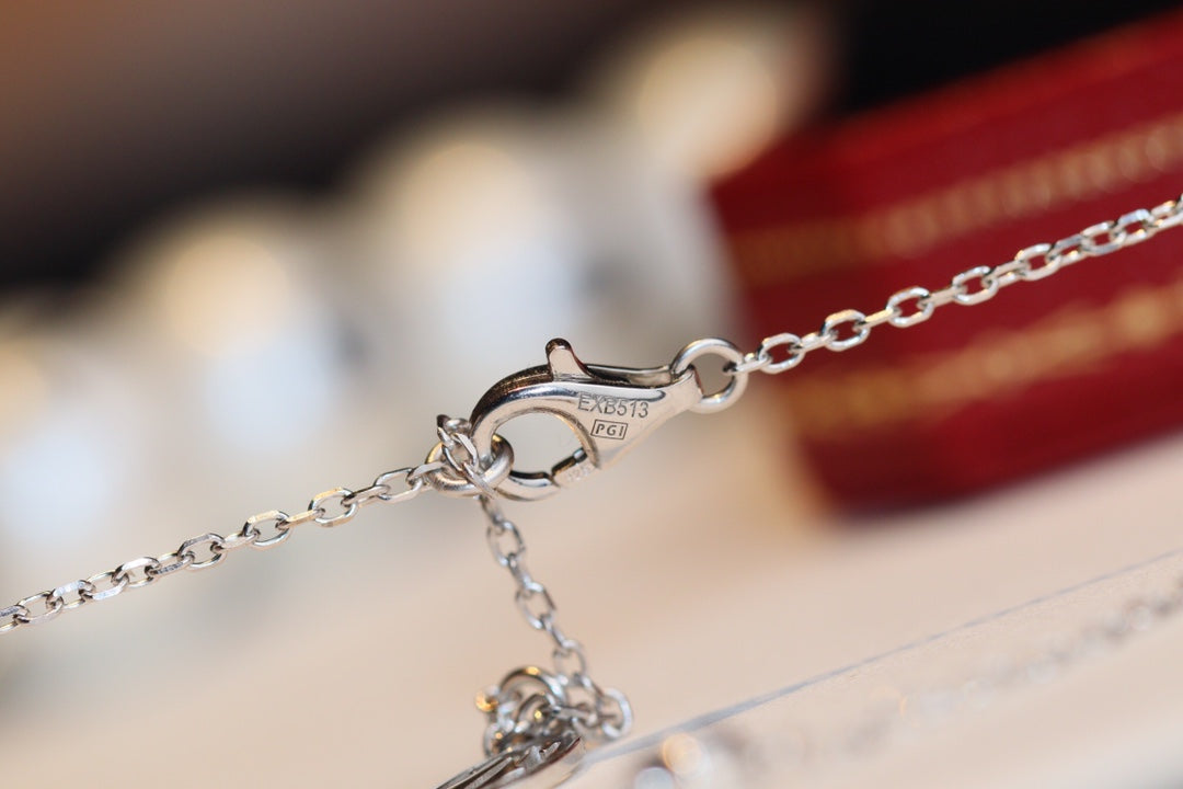 [BLUE TEARS]DAMOUR DIAMOND NECKLACE