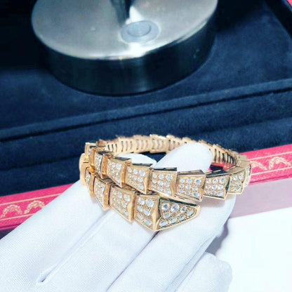 [BLUE TEARS]SERPENTI BRACELET 8MM PINK GOLD DIAMOND