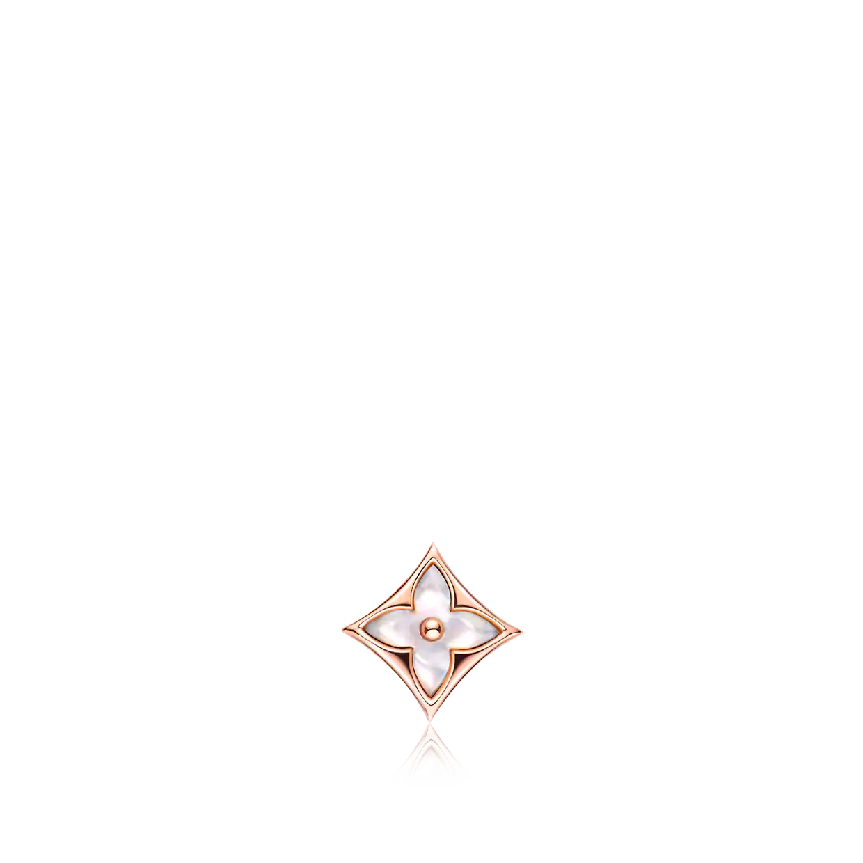 [BLUE TEARS]STAR MOP PINK GOLD EARRINGS