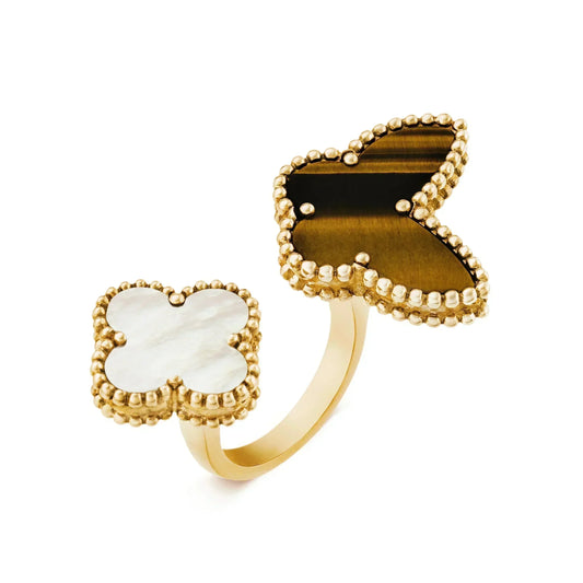[BLUE TEARS]LUCKY BETWEEN THE FINGER RING
